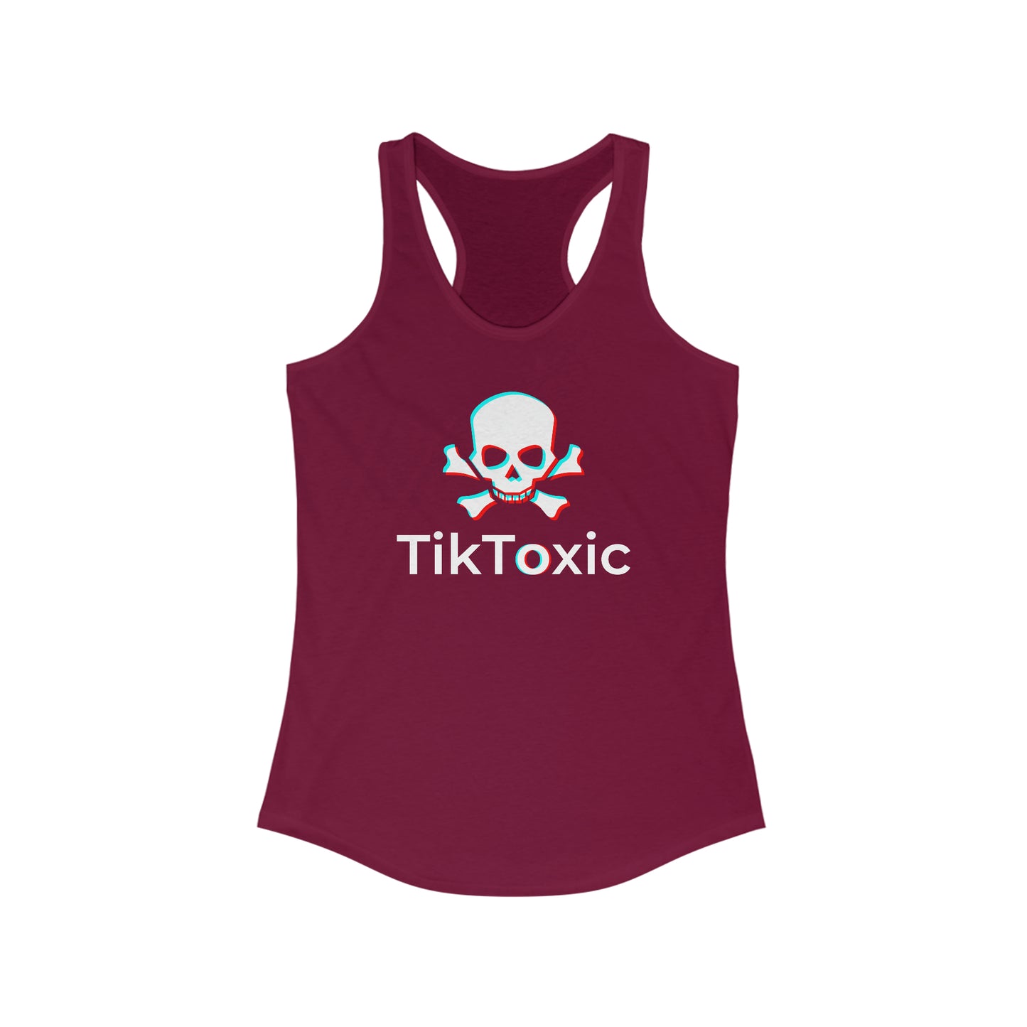 TikToxic Women's Racerback