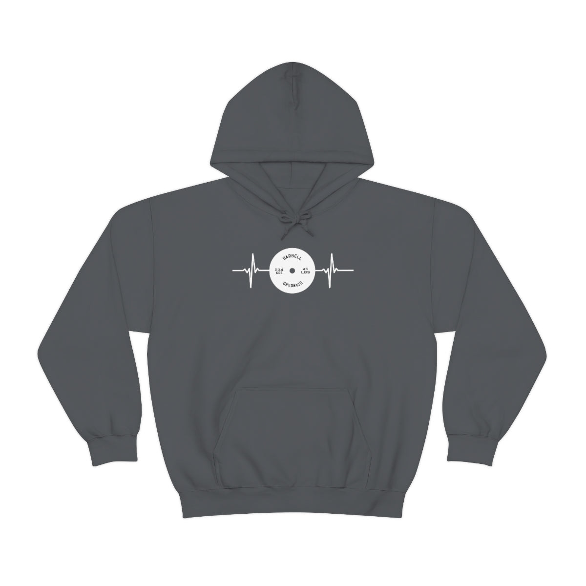 Heartbeat 45lb. Plate Hoodie