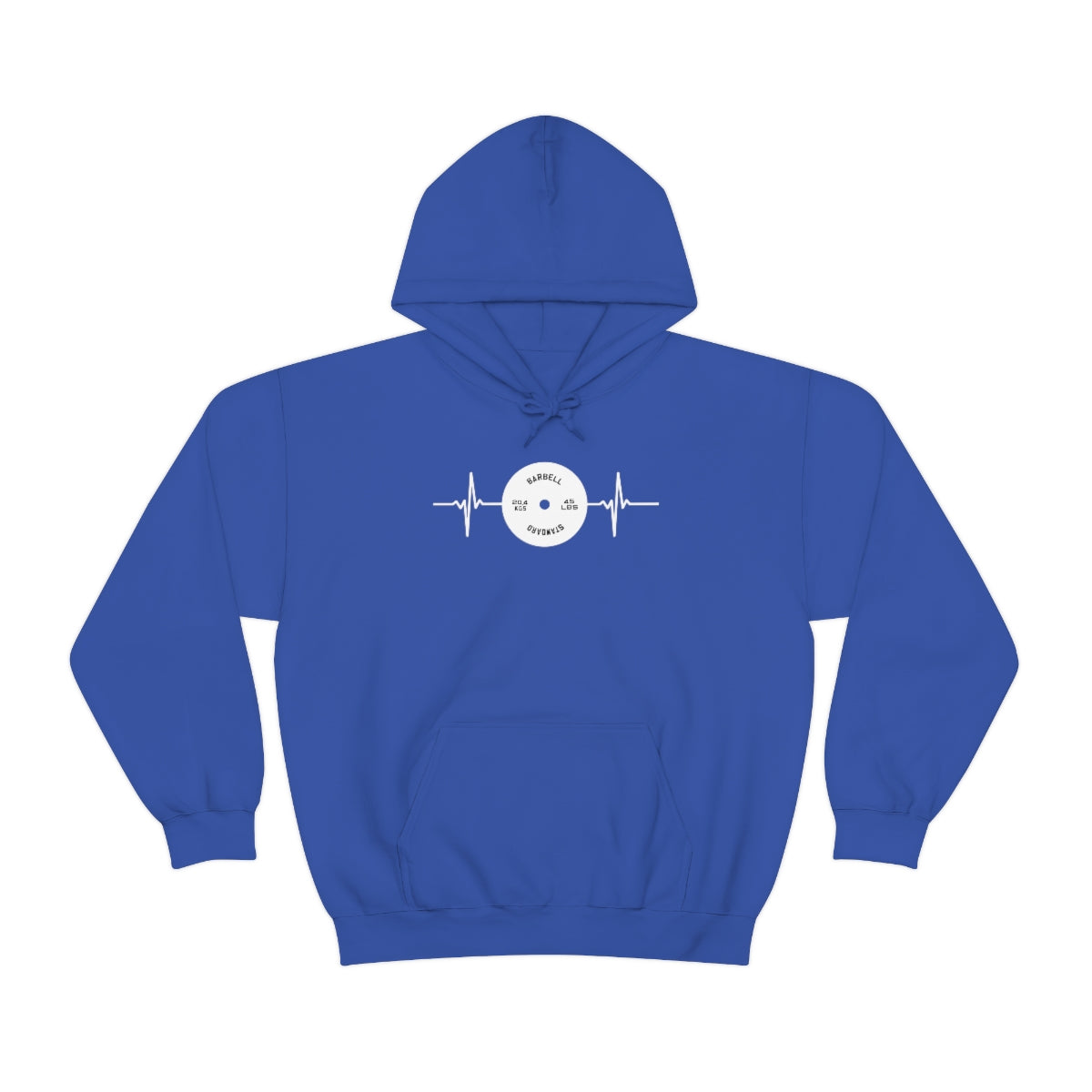 Heartbeat 45lb. Plate Hoodie