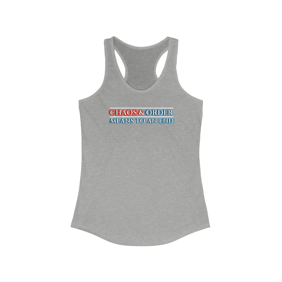 Chaos & Order Women's Racerback