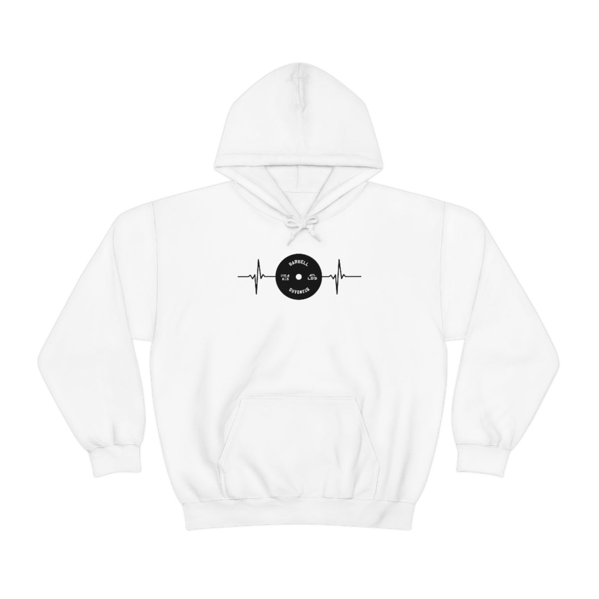 Heartbeat 45lb. Plate Hoodie
