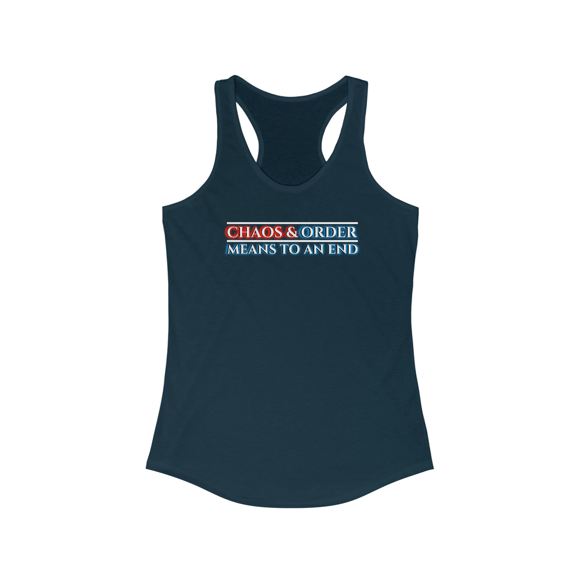 Chaos & Order Women's Racerback