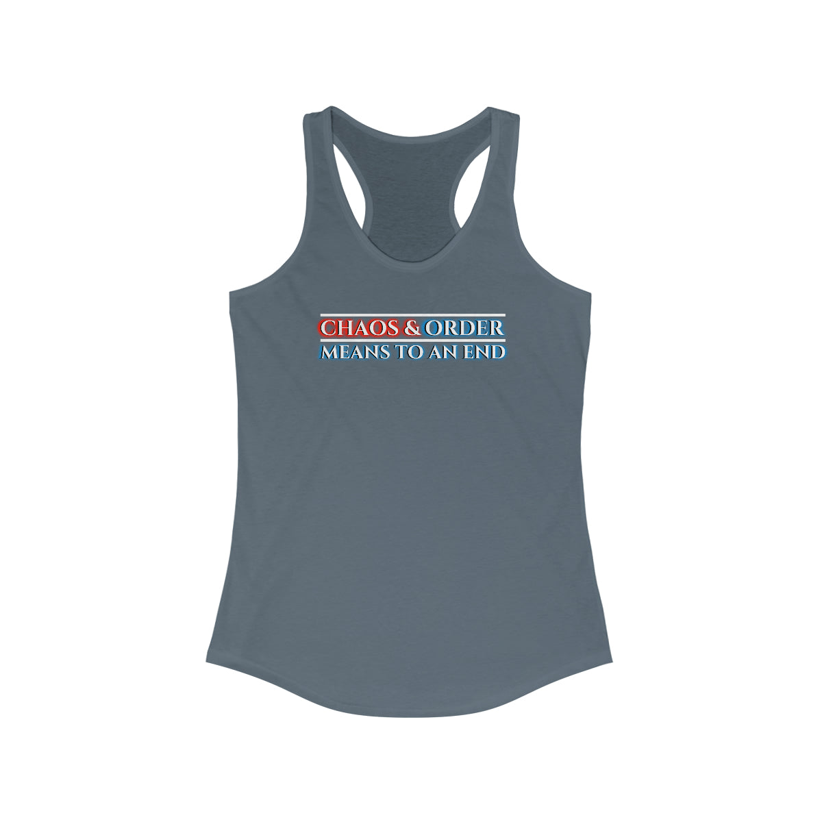 Chaos & Order Women's Racerback