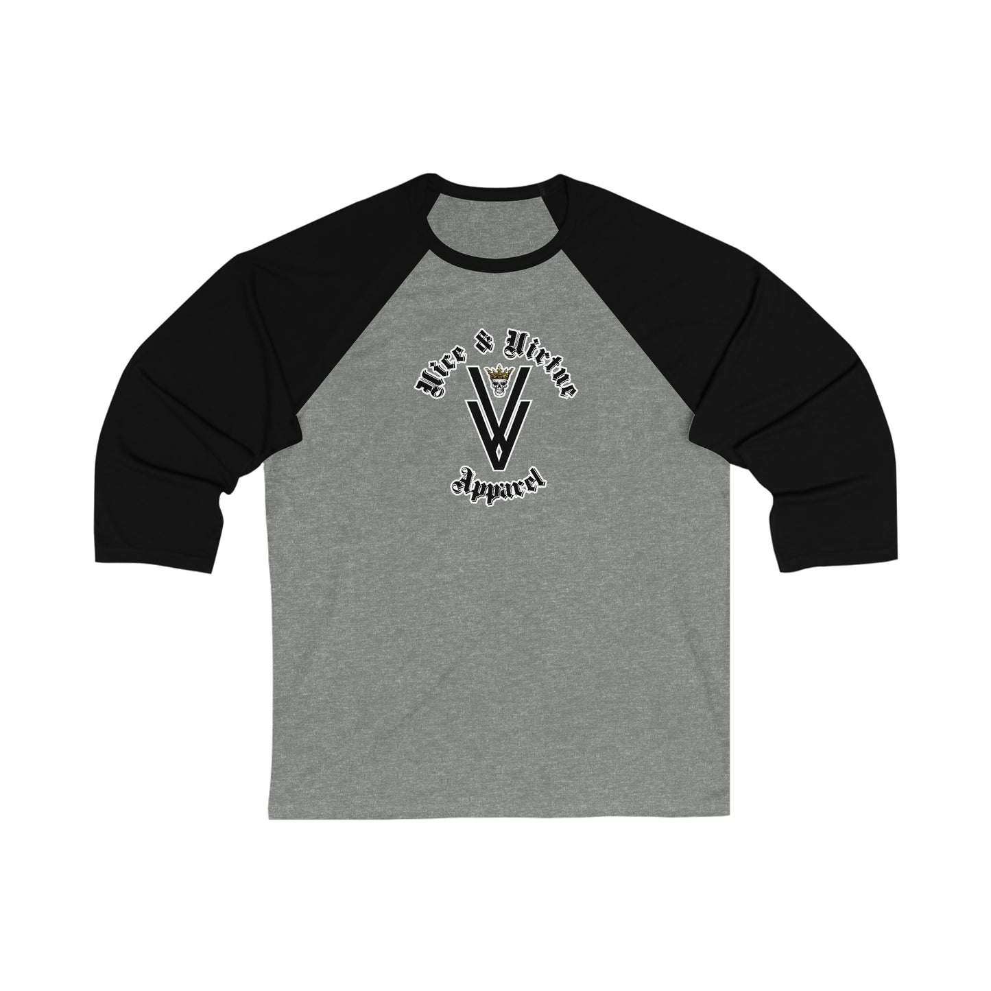 Vice & Virtue 3\4 Sleeve Baseball Tee