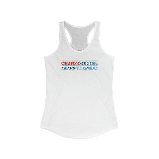 Chaos & Order Women's Racerback