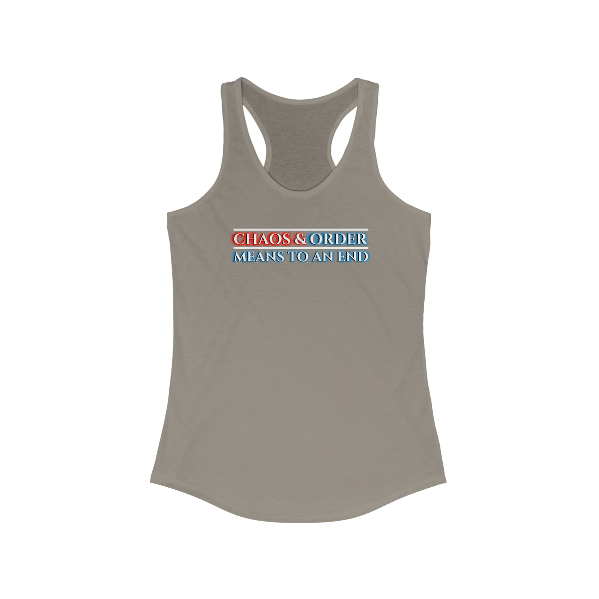 Chaos & Order Women's Racerback