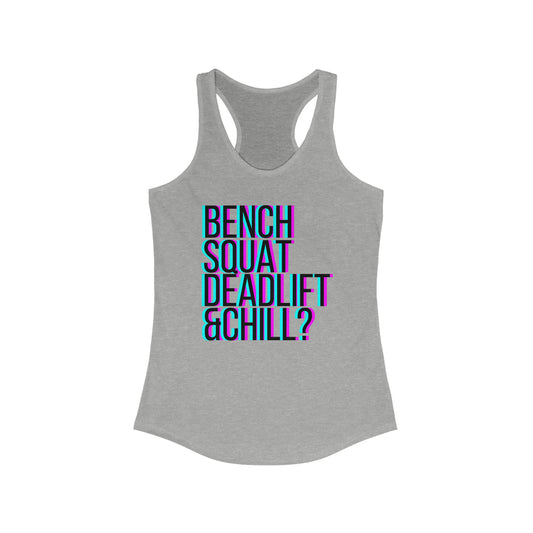 B.S.D. & Chill? Women's Racerback